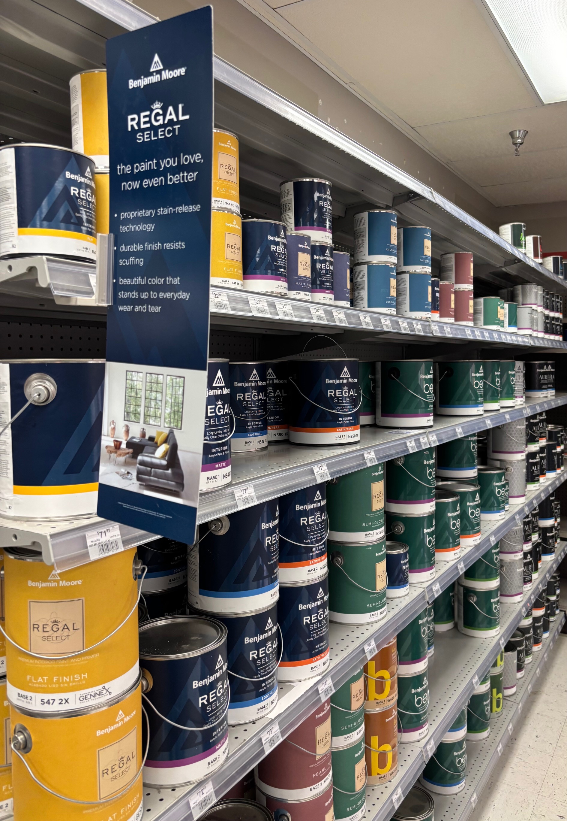 Paint Product Dispaly