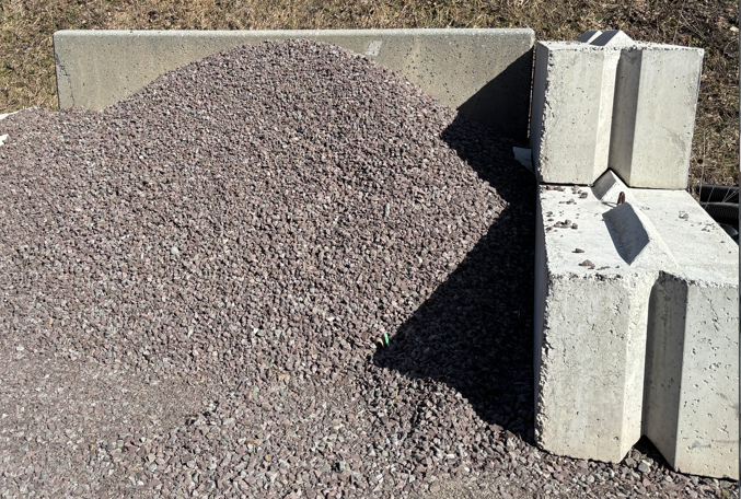 #57 Gravel (1.25") in Bin