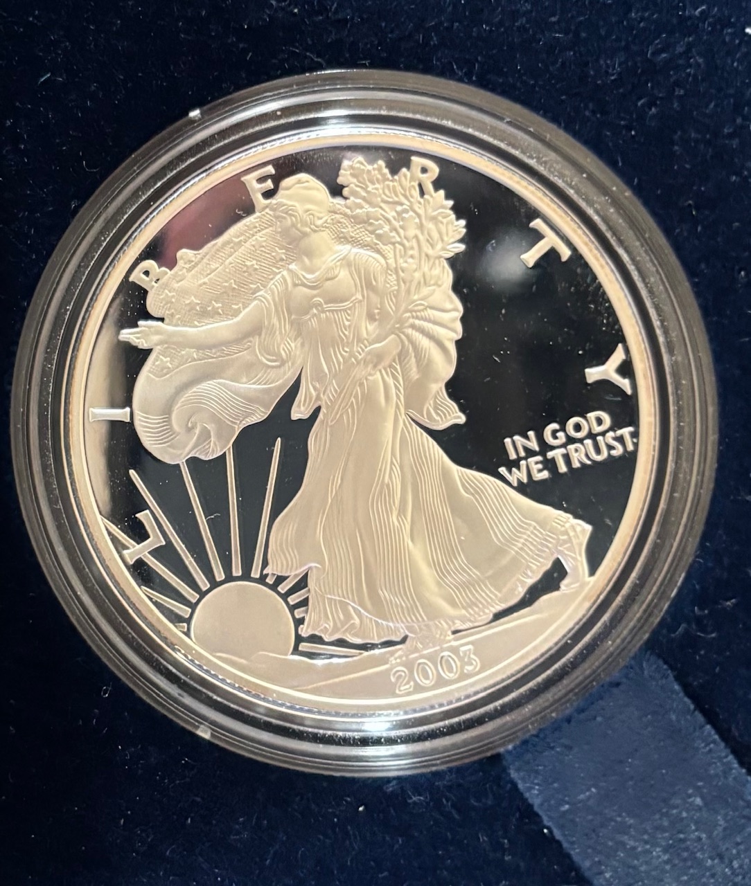 US Gold Eagle Obverse