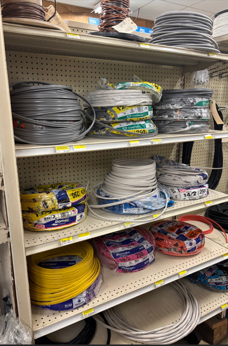 Coils of electrical wire